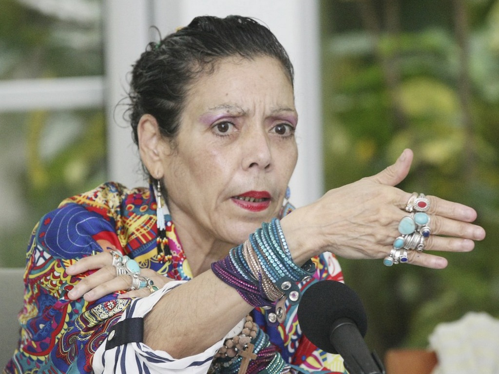 Rosario Murillo continúa emitiendo mensajes de odio contra la oposición.