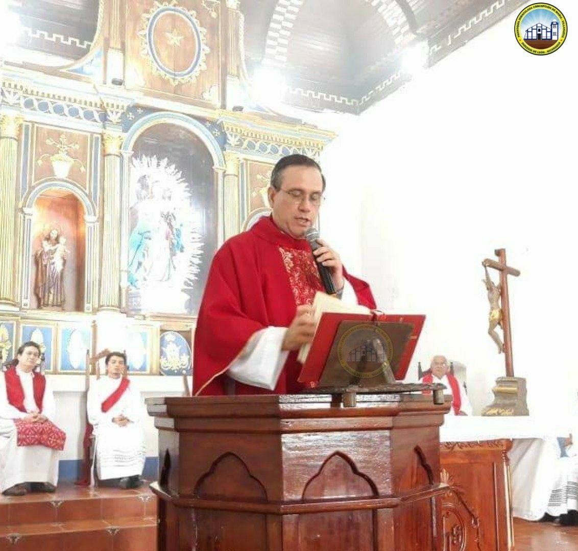 obispo de la Diócesis de Bluefields Padre Francisco Tijerino Dávila