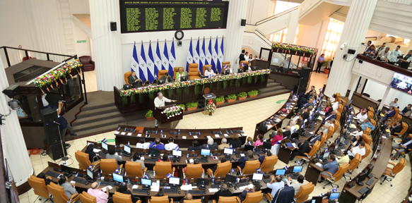 Diputados de la Asamblea Nacional celebraron la sesión solemne de clausura de la XXXVI legislatura. Cortesía