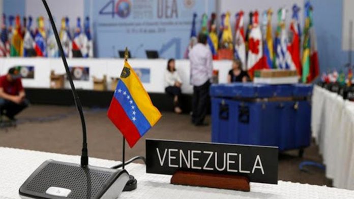 OEA rechaza elecciones parlamentarias en Venezuela