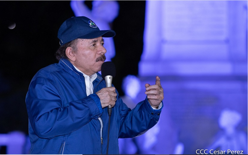 Daniel Ortega no hizo mención sobre las reformas electorales.