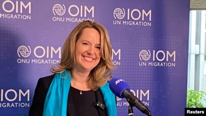 La nueva directora general de la Organización Internacional para las Migraciones, Amy Pope